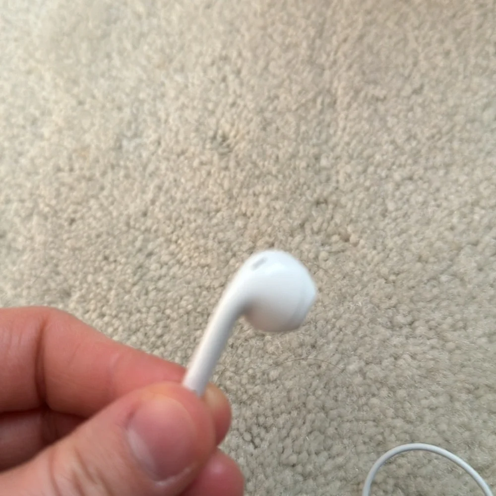 Apple Earbuds with lightening connection